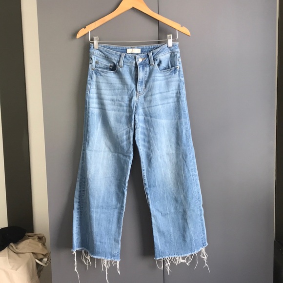 soft denim culottes